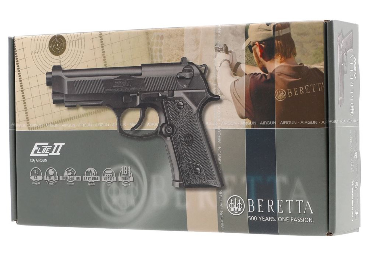 Umarex Beretta Elite II Co2 Pistol BB Blowback Version