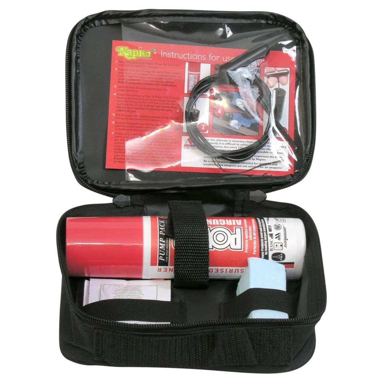 Napier Power Airgun Pull Through Cleaning Kit for both .177 and .22