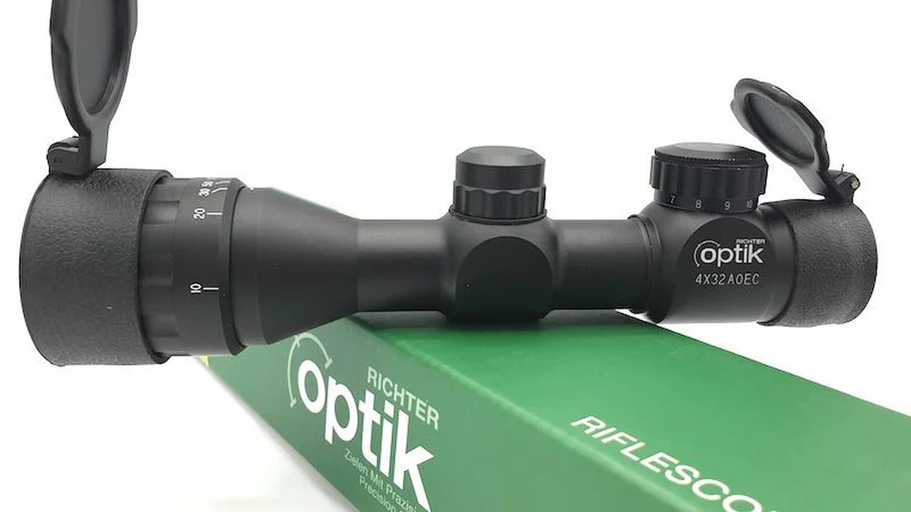 Richter Optik Exact Rifle Scope 4x32 Compact AOE