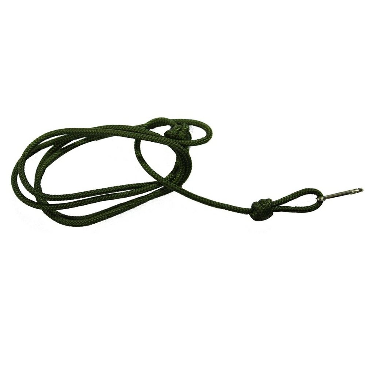 Bisley 3mm Traditional Whistle Lanyard Fixed neck loop with adjustable clip