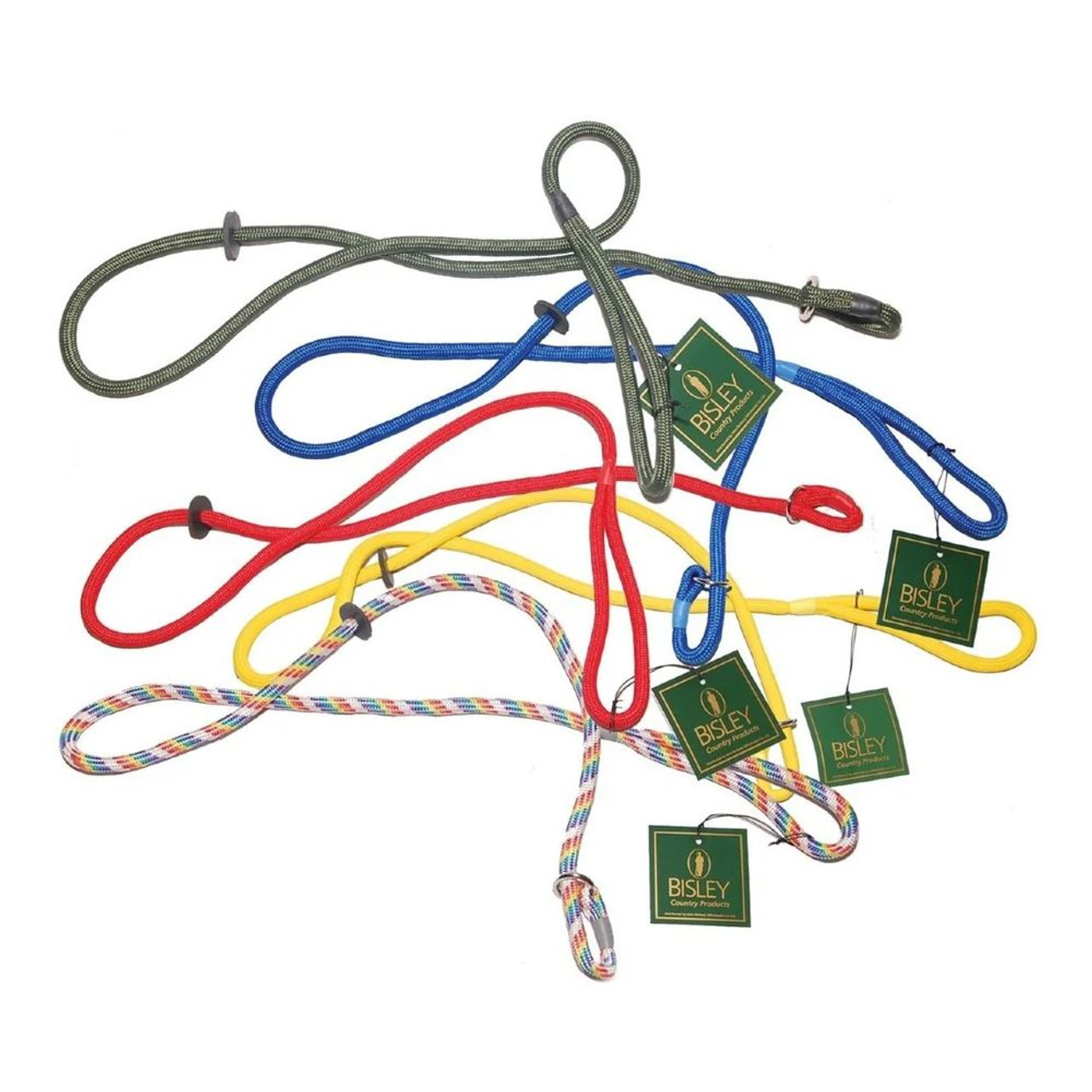 Dog Lead Loose Blue Braid Dog Slip By Bisley 8mm x 1.5m
