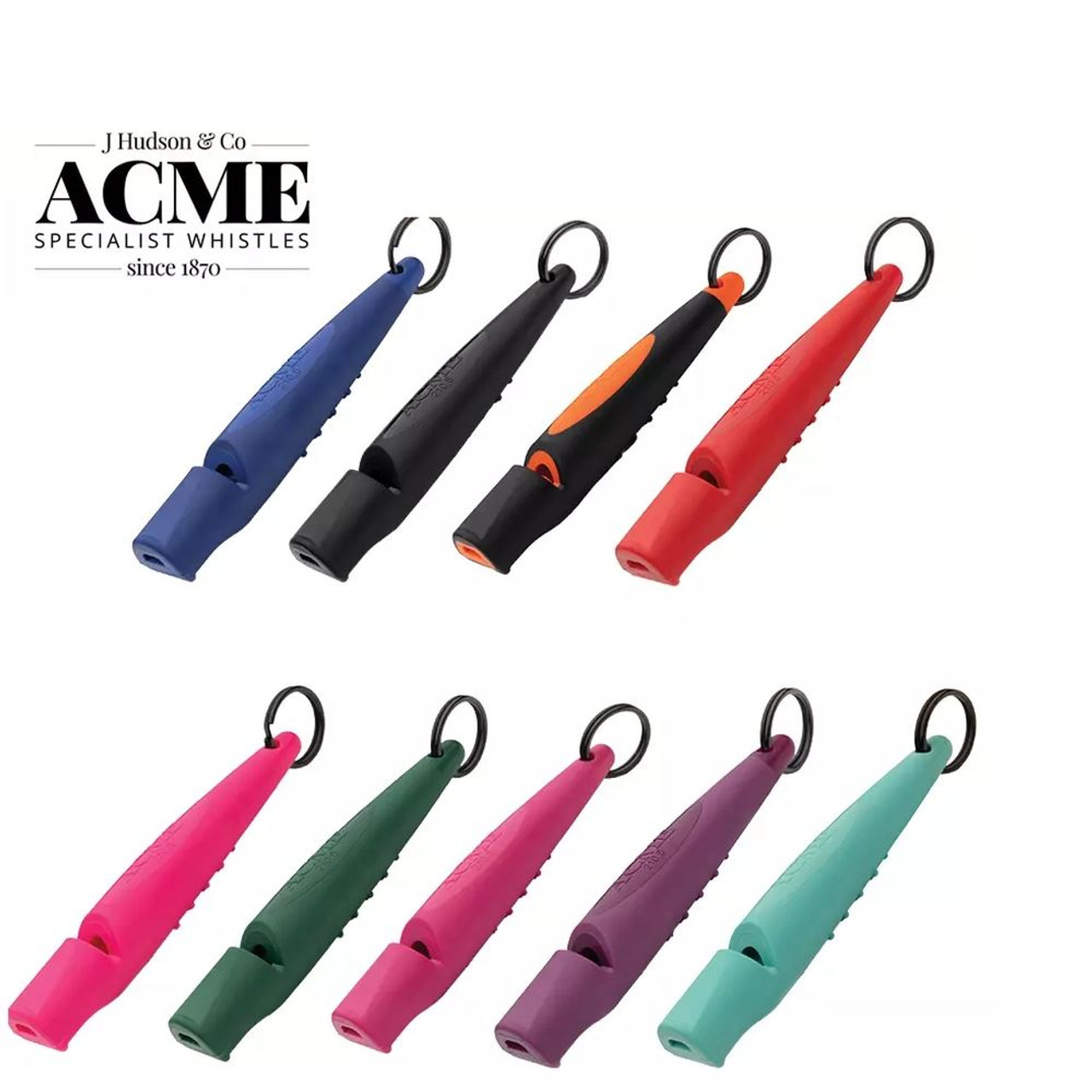Acme Plastic Dog Whistle Black 210.5 High Pitch Without Pea