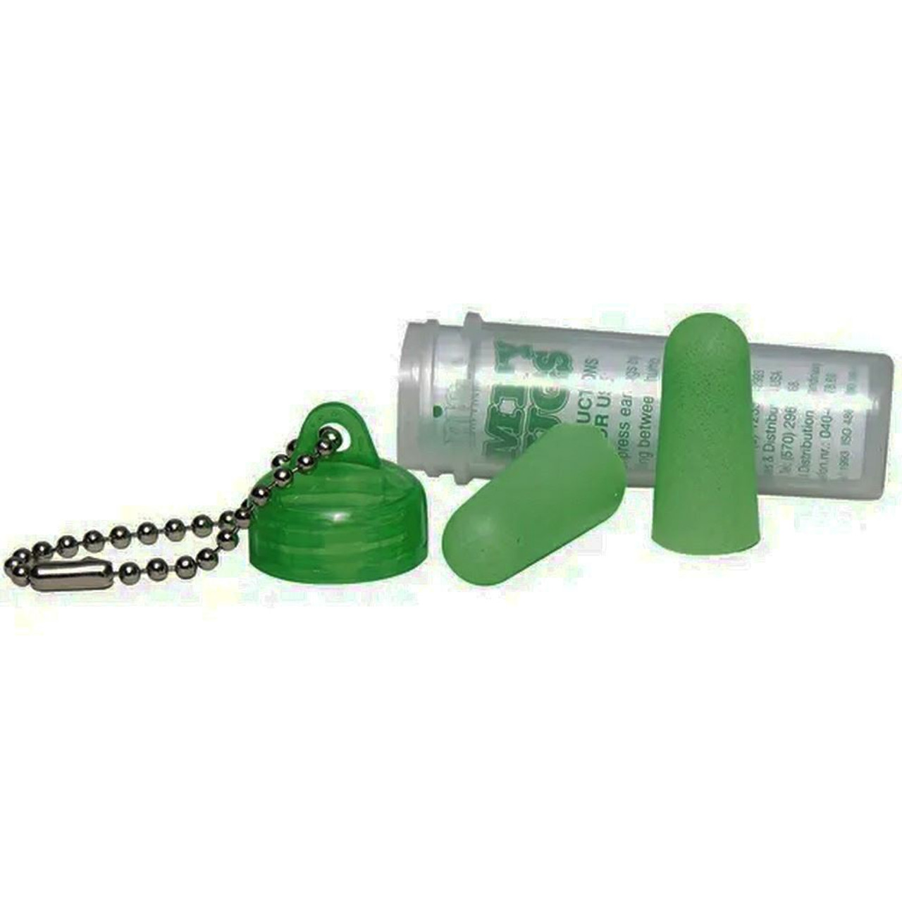 Comfy Plugs Keyring Shooting Ear Plugs with Push-on Keyring Case