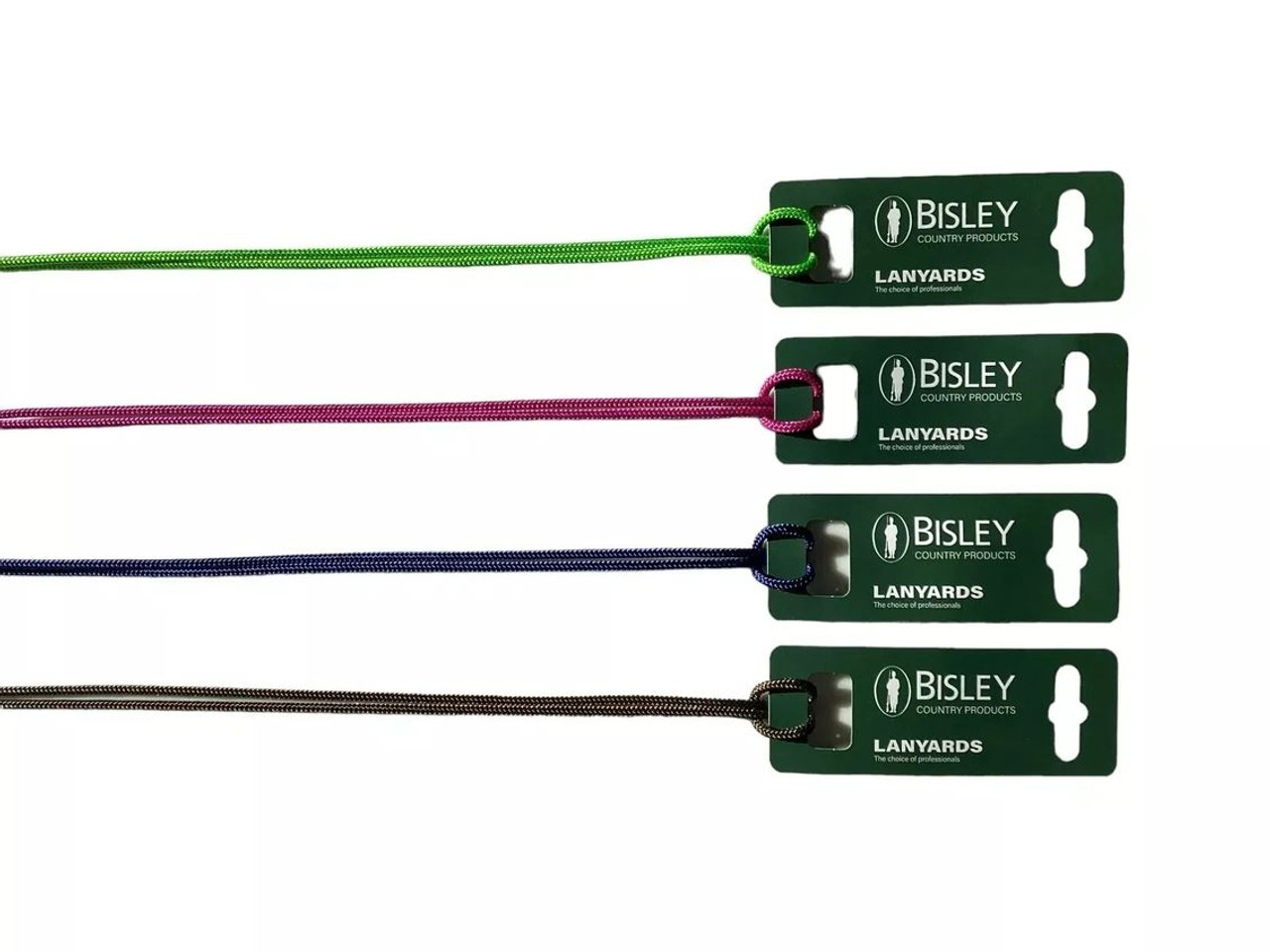 Bisley 3.5mm Recycled Adjustable Whistle Lanyard Olive Green