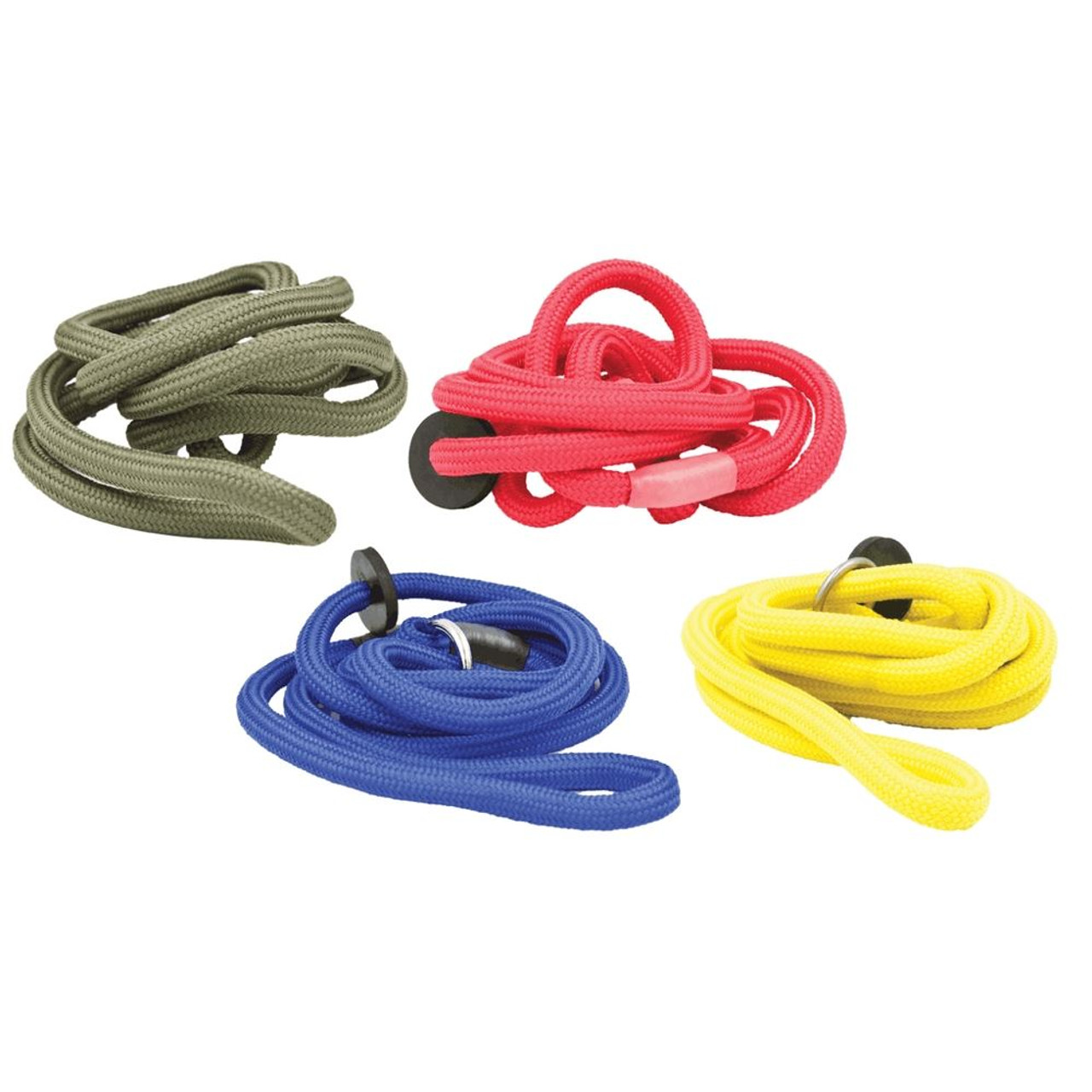 Dog Lead Loose Red Braid Dog Slip By Bisley 8mm x 1.5m