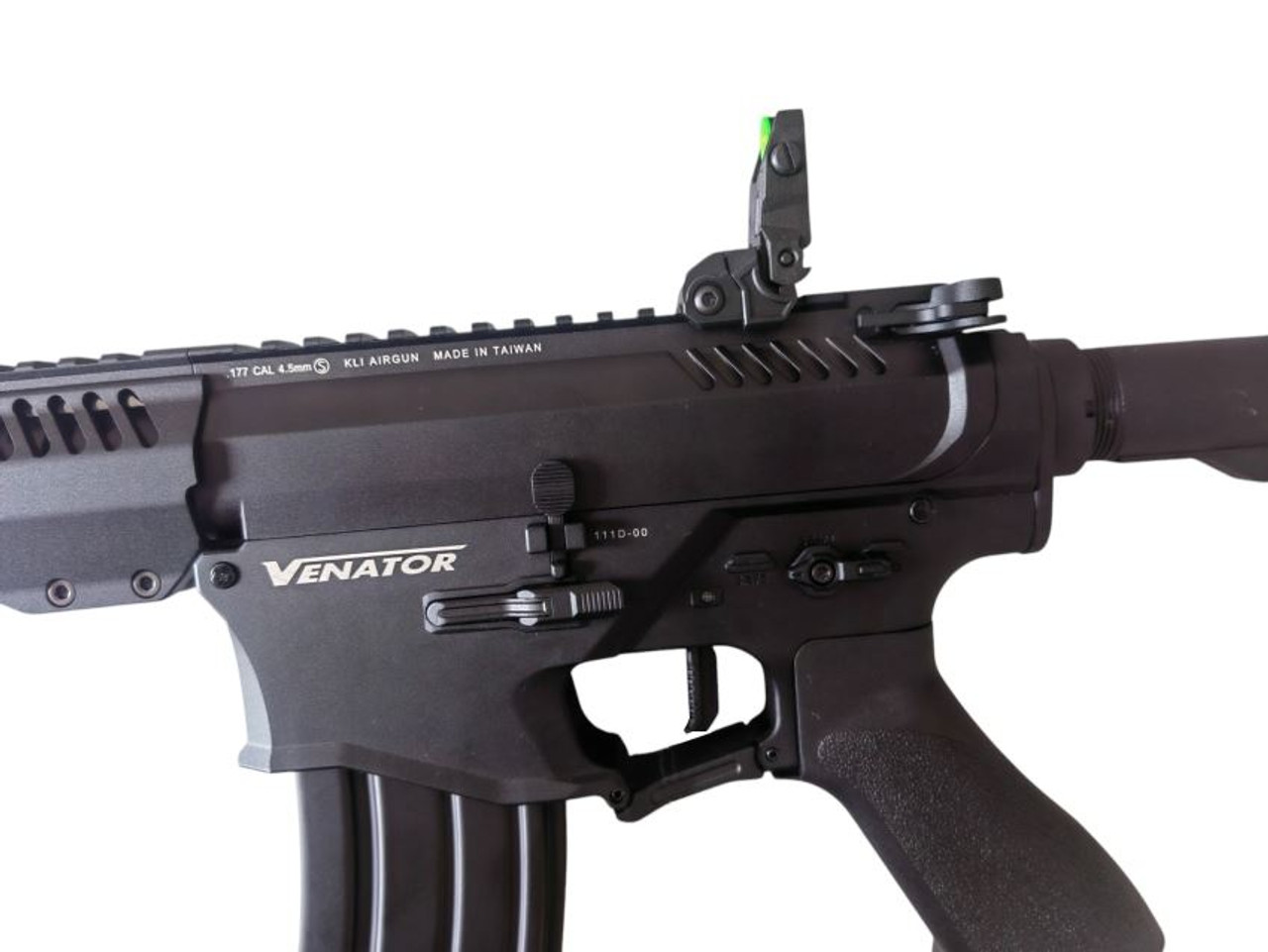 KLI Venator MKII AEG Electric 4.5mm BB .177 Airgun Black