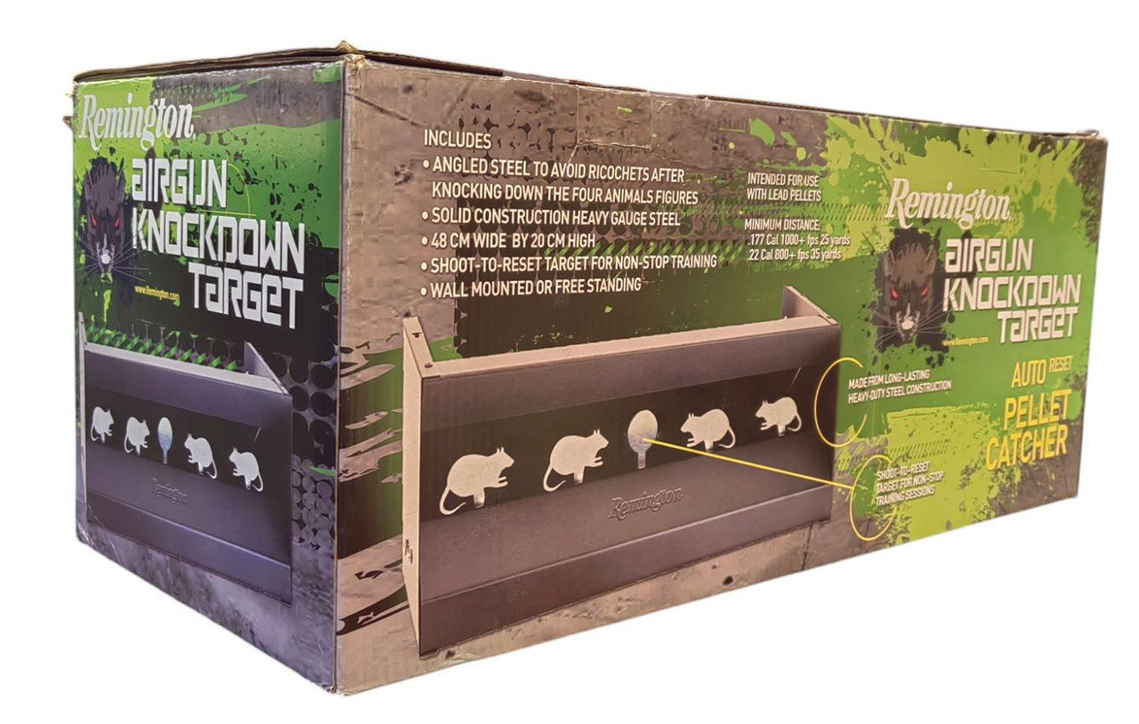 Remington Rat Auto Reset Knock Down Target