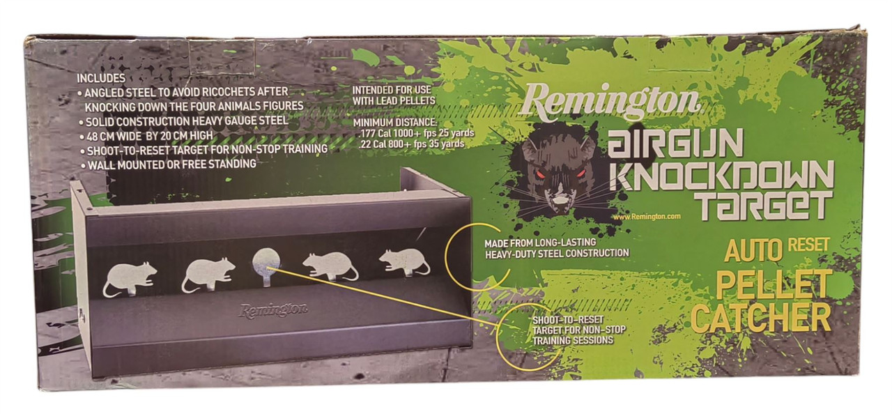 Remington Rat Auto Reset Knock Down Target