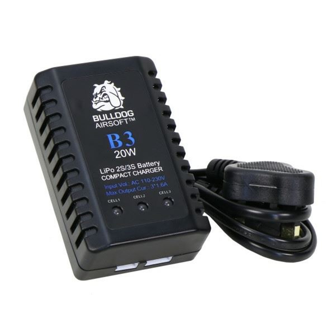 Bulldog B3 LI-PO Battery Charger Airsoft