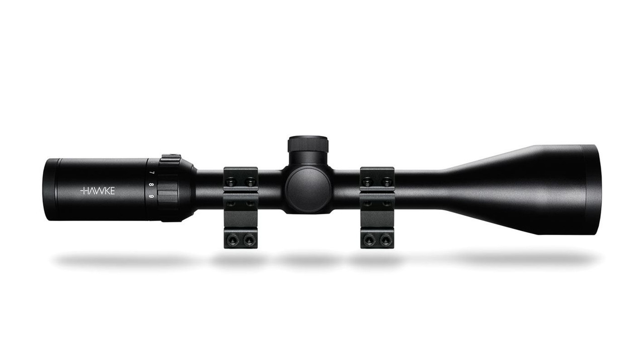 Hawke Fast Mount 3-9x50 Rifle Scope with Dovetail Mounts