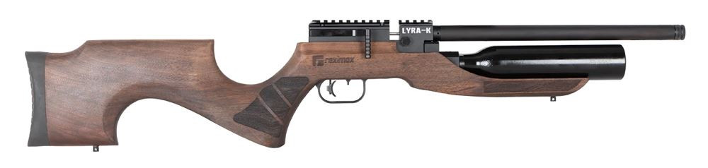 Reximex Lyra-K Carbine Walnut Stock .177 PCP Air Rifle