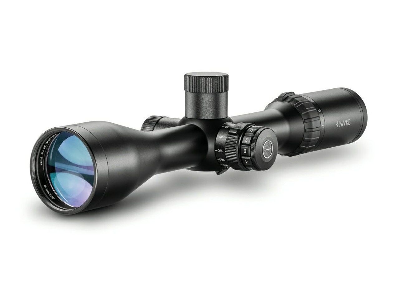 Hawke Airmax 30 WA FFP 4-16x50 Wide Angle First Focal Plane Rifle Scope AMX IR