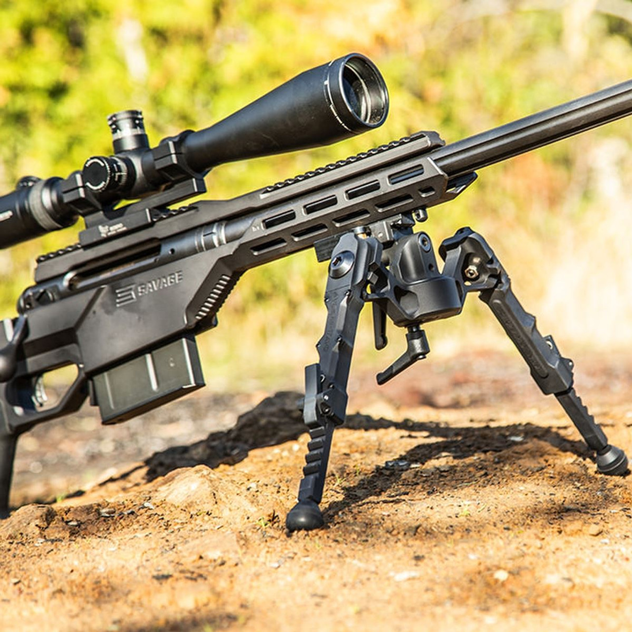 Accu-Tac Bipod Gen II FC-4 G2 Picatinny Cant and Pan Quick Mount