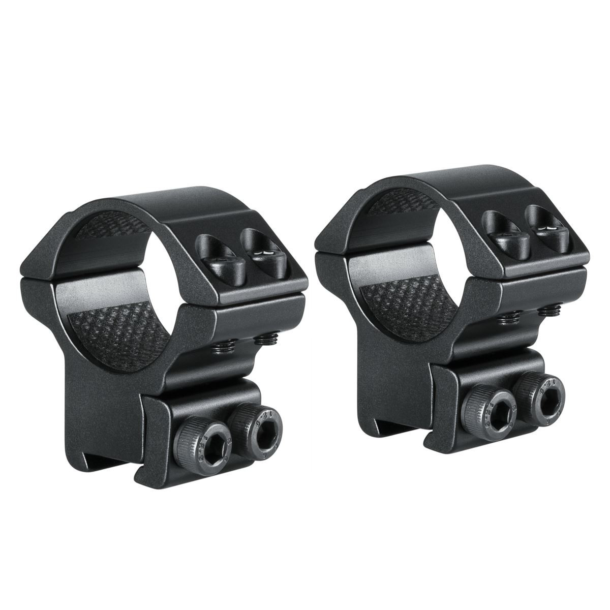 Hawke Rifle Scope Match Mounts 9-11mm Medium 1 inch 2 piece