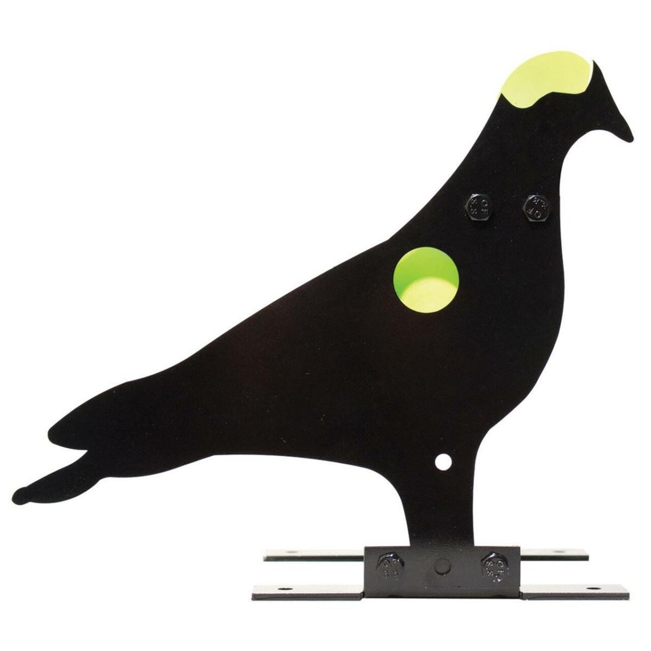 Gr8fun Kill Zone Targets Pigeon Dove Metal Silhouette with resetting paddles