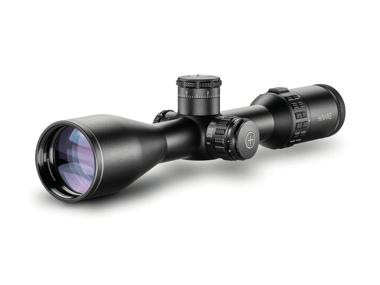 Hawke Sidewinder 30 FFP 4-16x50 First Focal Plane Rifle Scope FFP Half Mil