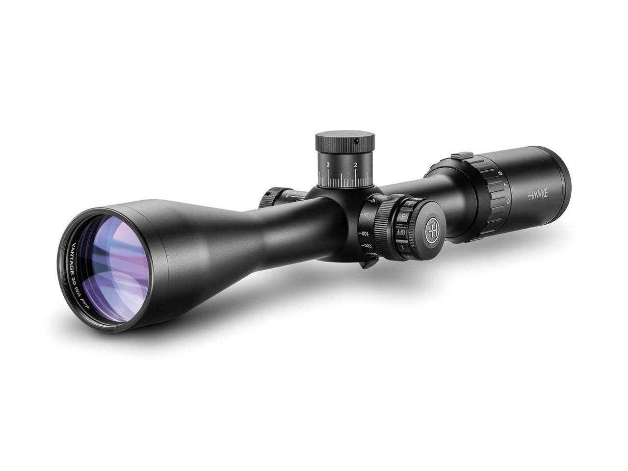 Hawke Vantage 30 WA FFP IR 6-24x50 Wide Angle First Focal Plane Rifle Scope