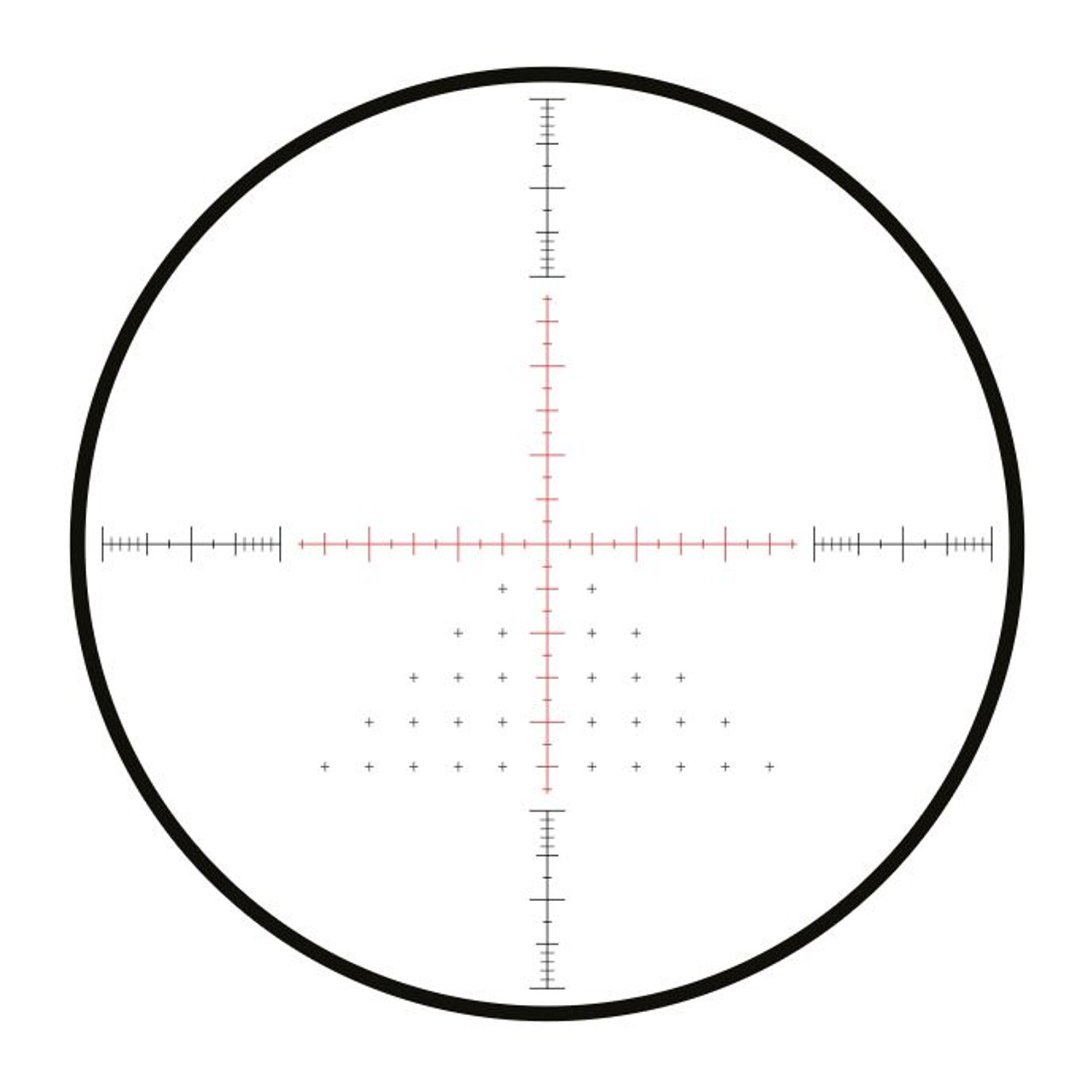 Hawke Sidewinder 30 SF 8-32x56 SF Rifle Scope 20x Half Mil