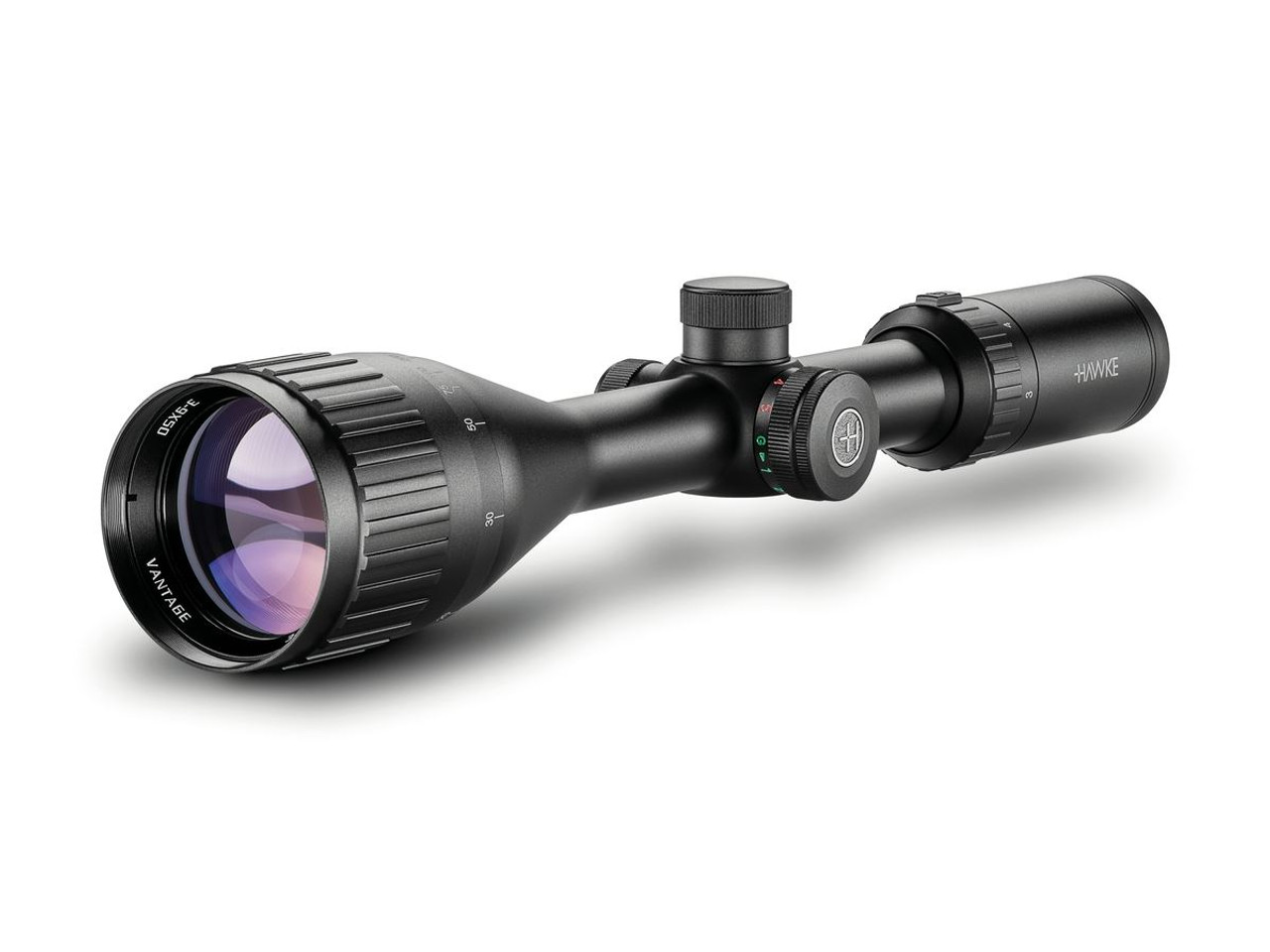 Hawke Vantage IR 3-9x50 AO Rifle Scope Mil Dot IR