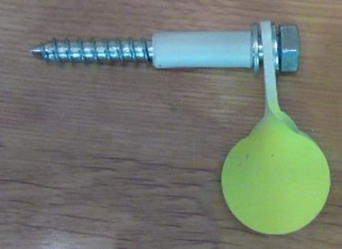Single Spinner 3cm Target by Gr8fun Metal Screw in Spinning Target for Airguns