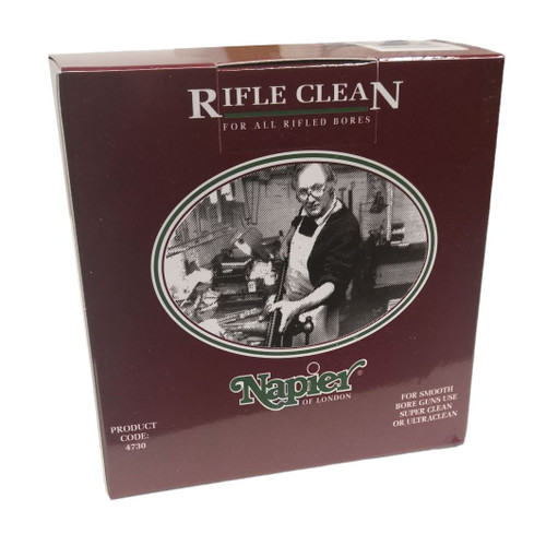 Napier Rifle Clean Cleaning Patches Boxed 14 Metre Roll