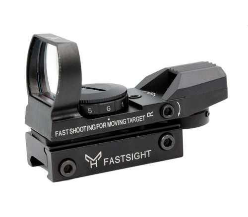 Fast Sight 1x22 Red and Green Dot Weaver mount 4 Reticles Fast Sight 1x22 Red and Green Dot Weaver mount 4 Reticles