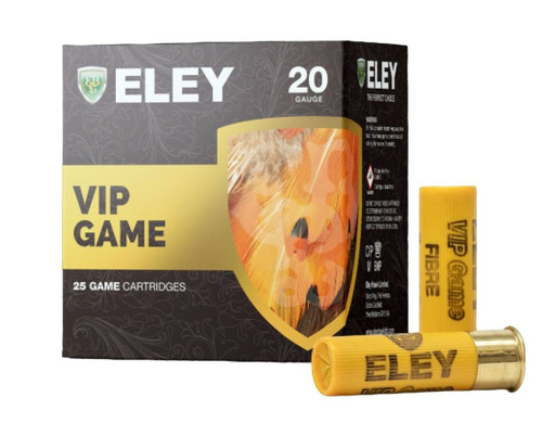 Eley VIP Game 20G 32g #5 Fibre Box of 25