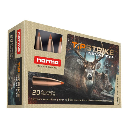 Ammo Norma Tipstrike 140gr .270 WIN 20 rounds