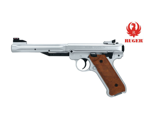 RUM4S 5.8413 Ruger Mark IV Stainless Pistol by Umarex