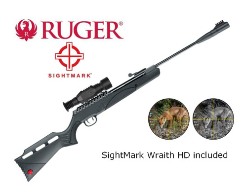 Ruger Targis NIGHT Hunter .177 Air Rifle & Sightmark Wraith Day/Night Scope Ruger Targis NIGHT Hunter .177 Air Rifle & Sightmark Wraith Day/Night Scope
