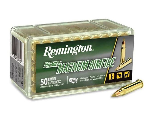 Remington .17 HMR Premier Magnum Rimfire AccuTip-V 17gr 50 Rounds