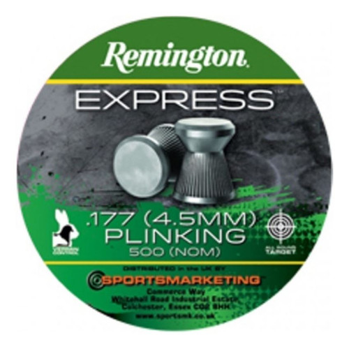 Remington Express Plinking Flat Pellets 500 .177 (4.5mm) Target