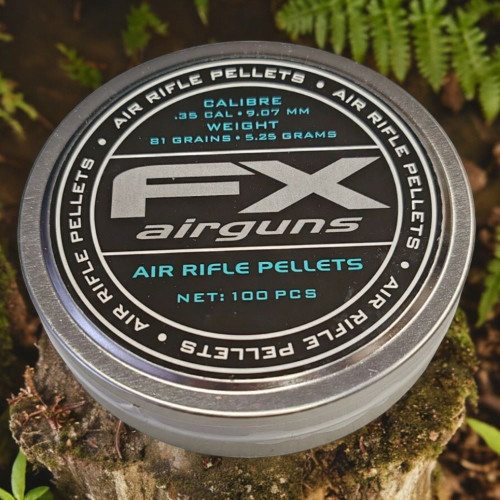 FX Airguns Premium Pellets .35 9.07mm 81gr Tin of 100
