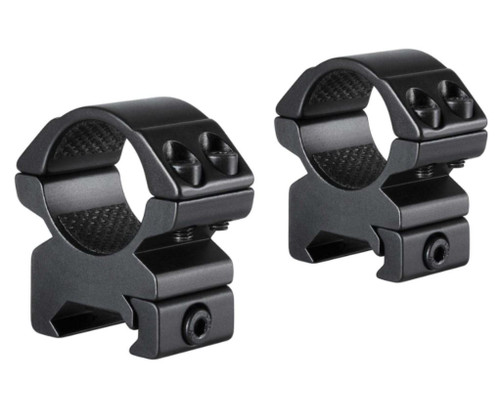 Hawke Rifle Scope Match Mounts Weaver Medium 1 inch 2 piece