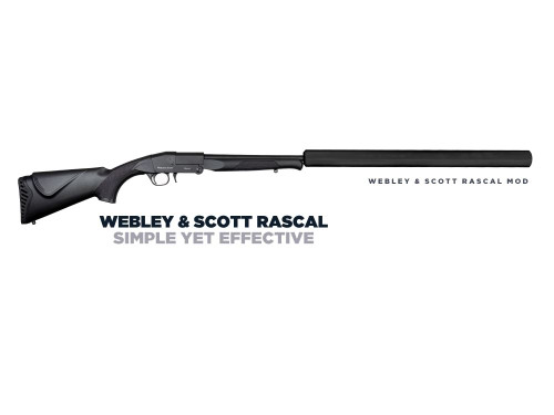 Webley & Scott Raskal .410 Folding Moderated Shotgun