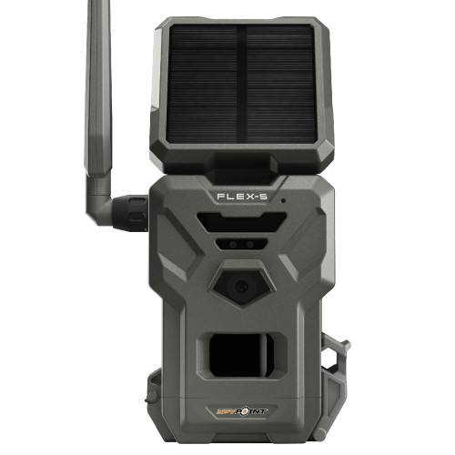 Spypoint Flex-S Cellular Solar Powered Trail Cam 36Mp Photos Surveillance Camera
