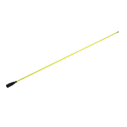 Parker Hale One Piece Cleaning Rod Male Thread Larger Calibres .270 44in Black