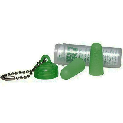 Comfy Plugs Keyring Shooting Ear Plugs with Push-on Keyring Case