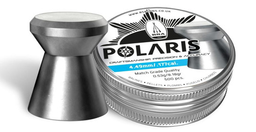 BSA Polaris Airgun Pellets .177 8.18gr Tin of 500 BSA Polaris Airgun Pellets .177 8.18gr Tin of 500