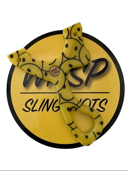 WASP Tomahawk OTT Slingshot Smiley Face WASP Tomahawk OTT Slingshot Smiley Face