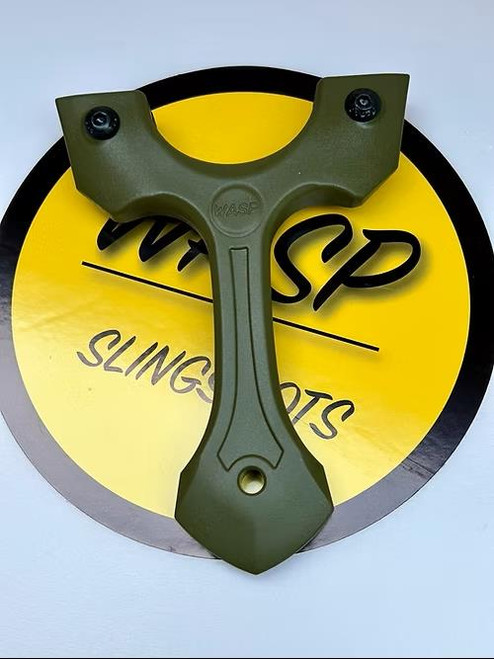 WASP Apex+ OTT Slingshot & Clamps Willis Green WASP Apex+ OTT Slingshot & Clamps Willis Green
