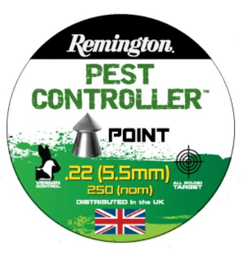 Remington Pest Controller Pointed Pellets 250 .22 (5.5mm) Field Target