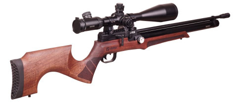 Reximex Lyra Walnut Stock .22 PCP Air Rifle