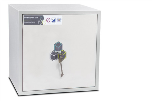 Burton Safes Ammo Safe Eurovault Aver S2 Size 3 Key Locking 45 x 44 x 40cm 39L