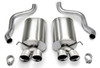 Corsa 05-08 Corvette 6.0/6.2L Axle Back Exhaust System - COR14169