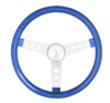 Grant Steering Wheel Mtl Flake Blue/Spoke Chrm 13.5 - GRT8446