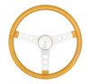 Grant Steering Wheel Mtl Flake Gold/Spoke Chrm 13.5 - GRT8447