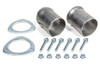 Hedman 3in Ball & Socket Flange Kit Aluminized - HED21154