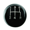 Hurst Mustang 5-Speed Black Classic Shift Knob - HUR163-0114