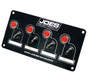 Joes Accessory Switch Panel w /4 Switches and Lights - JOE46135